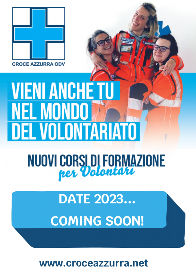 VIENI ANCHE TU NEL MONDO DEL VOLONTARIATO!